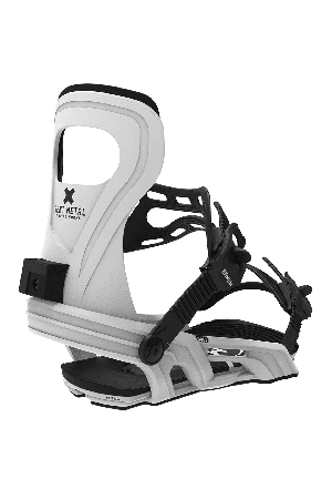 Bent Metal Bolt Snowboard Binding | White | Surfwax