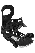 Bent Metal Joint Snowboard Binding | Black | Surfwax