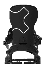 Bent Metal Axtion Snowboard Binding | Black | Surfwax