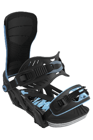 Bent Metal Axtion Snowboard Binding | Black/Blue | Surfwax