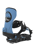 Bent Metal Axtion Snowboard Binding | Black/Blue | Surfwax