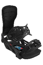Bent Metal Axtion Snowboard Binding | Black/Red | Surfwax
