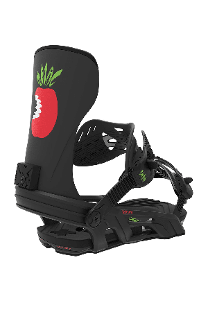 Bent Metal Axtion Snowboard Binding | Black/Red | Surfwax