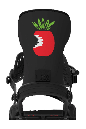 Bent Metal Axtion Snowboard Binding | Black/Red | Surfwax