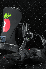 Bent Metal Axtion Snowboard Binding | Black/Red | Surfwax