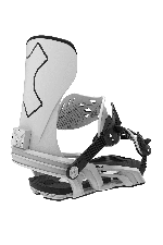 Bent Metal Axtion Snowboard Binding | White | Surfwax