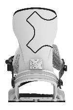 Bent Metal Axtion Snowboard Binding | White | Surfwax