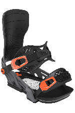 Bent Metal T-Zero Snowboard Binding | Black | Surfwax