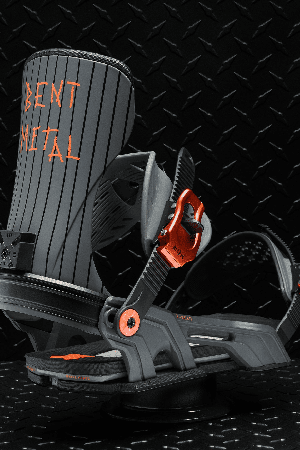 Bent Metal T-Zero Snowboard Binding | Black | Surfwax