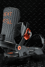 Bent Metal T-Zero Snowboard Binding | Black | Surfwax