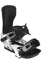 Bent Metal T-Zero Snowboard Binding | White | Surfwax