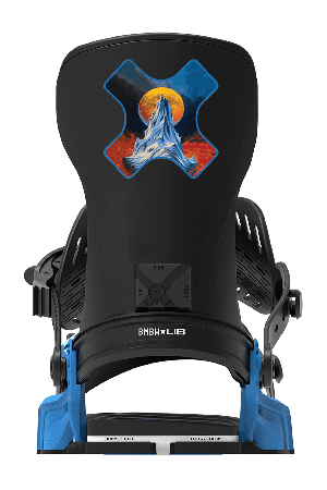 Bent Metal Transfer Snowboard Binding | Blue/Black | Surfwax