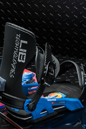 Bent Metal Transfer Snowboard Binding | Blue/Black | Surfwax