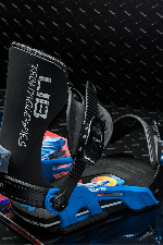 Bent Metal Transfer Snowboard Binding | Blue/Black | Surfwax