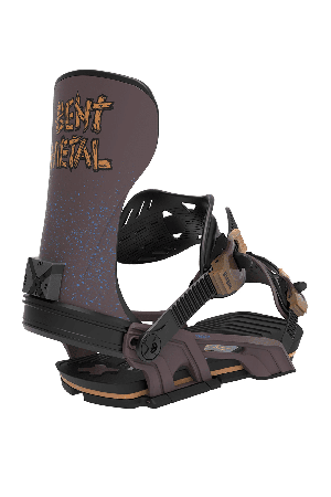 Bent Metal Transfer Snowboard Binding | Coffee | Surfwax