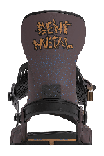 Bent Metal Transfer Snowboard Binding | Coffee | Surfwax