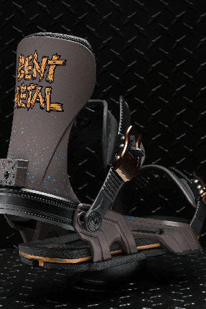 Bent Metal Transfer Snowboard Binding | Coffee | Surfwax