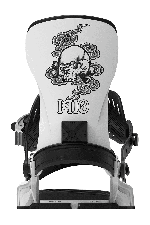 Bent Metal Transfer Snowboard Binding | White | Surfwax