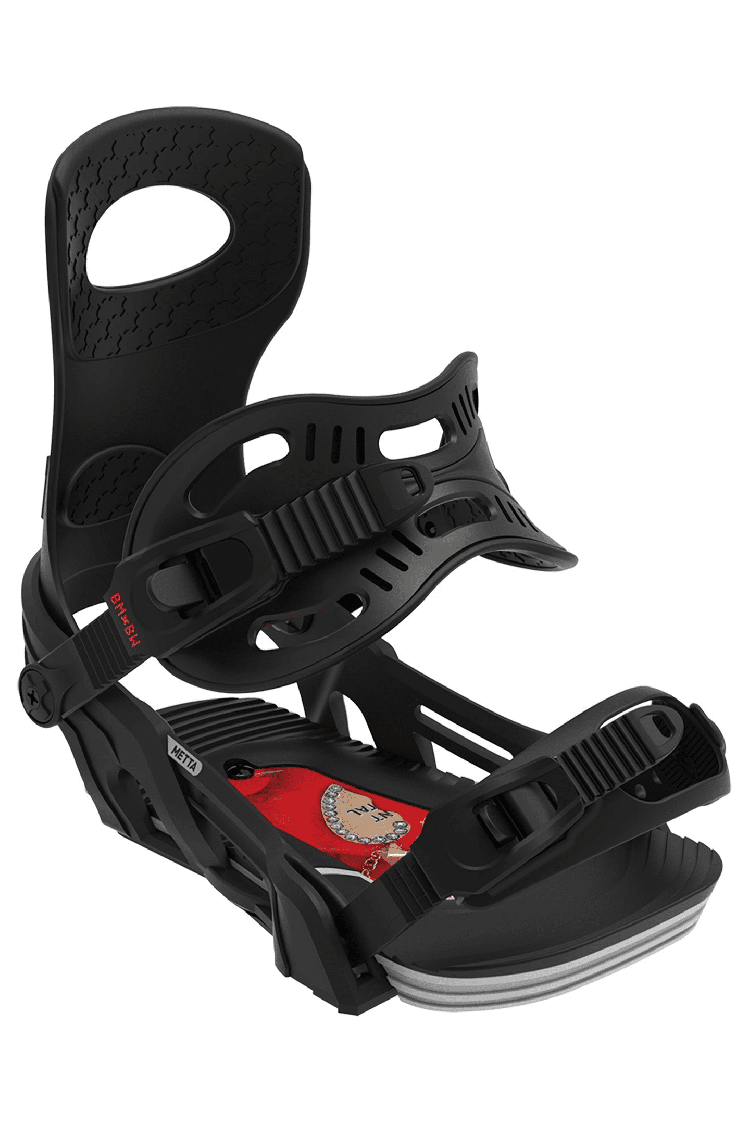 Bent Metal Metta Women's Snowboard Binding | Black | Surfwax
