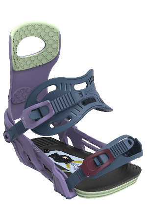 Bent Metal Metta Women's Snowboard Binding | Purple | Surfwax
