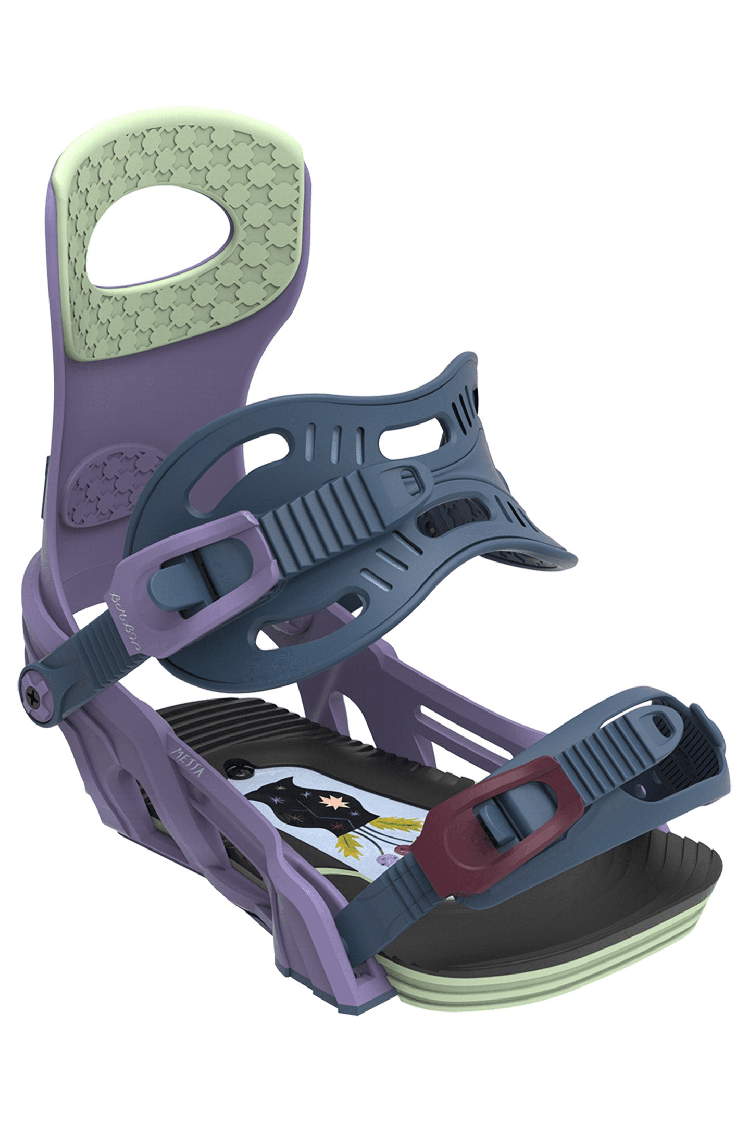 Bent Metal Metta Women's Snowboard Binding | Purple | Surfwax