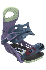 Bent Metal Metta Women's Snowboard Binding | Purple | Surfwax