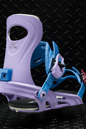 Bent Metal Metta Women's Snowboard Binding | Purple | Surfwax