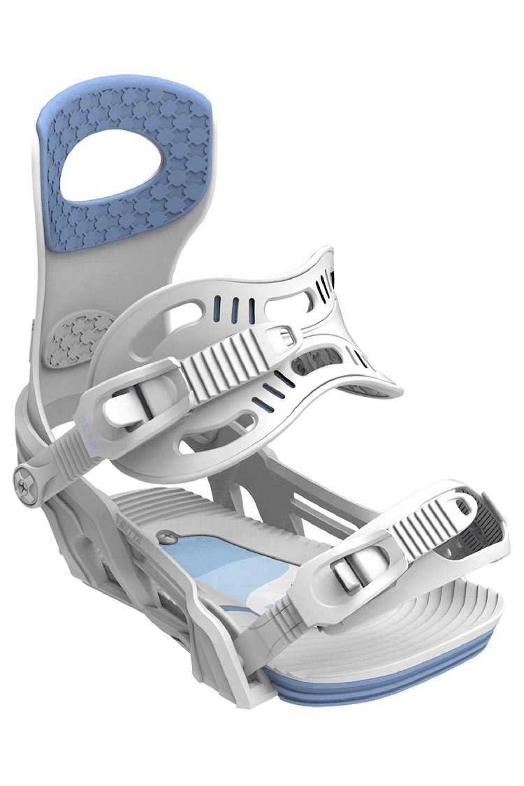 Bent Metal Metta Women's Snowboard Binding | White | Surfwax