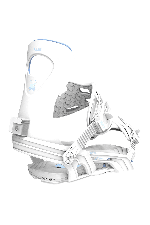 Bent Metal Metta Women's Snowboard Binding | White | Surfwax