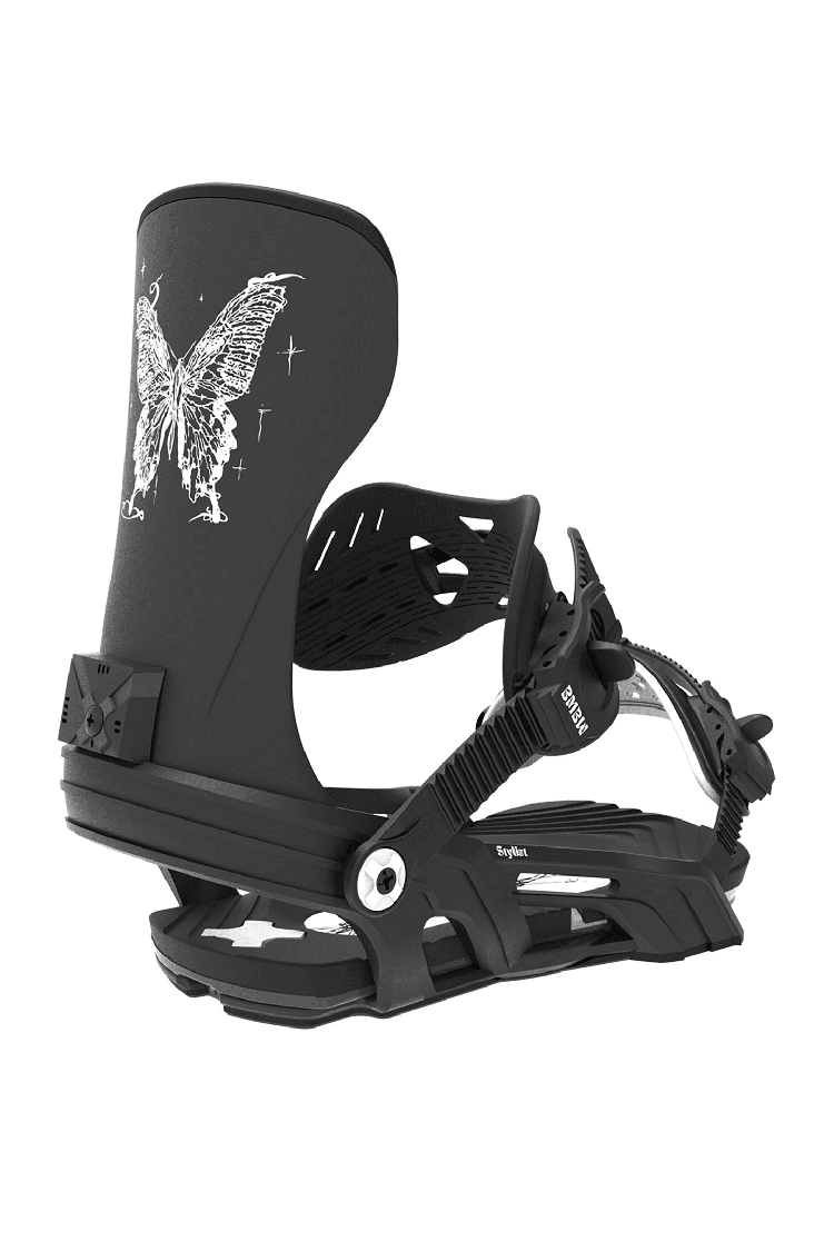 Bent Metal Stylist Women's Snowboard Binding | Black | Surfwax