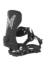 Bent Metal Stylist Women's Snowboard Binding | Black | Surfwax