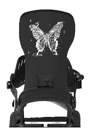 Bent Metal Stylist Women's Snowboard Binding | Black | Surfwax