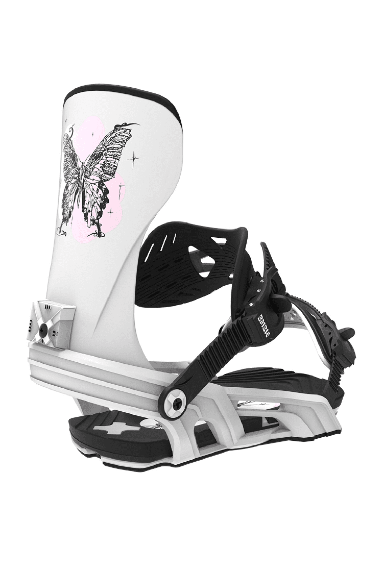 Bent Metal Stylist Women's Snowboard Binding | White | Surfwax