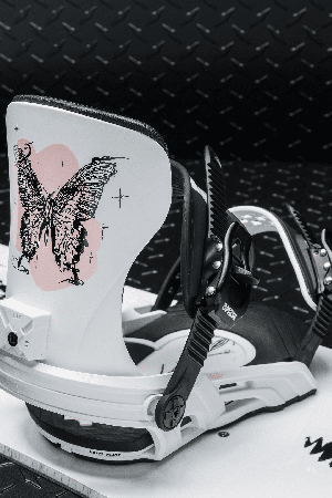 Bent Metal Stylist Women's Snowboard Binding | White | Surfwax