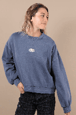 Oxbow Peace Moteriškas Bliuzonas | Vintage Indigo | Surfwax