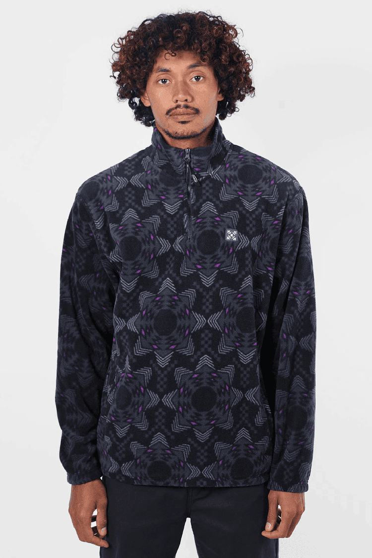 Oxbow Psych Men's Fleece | Deep Marine | Surfwax