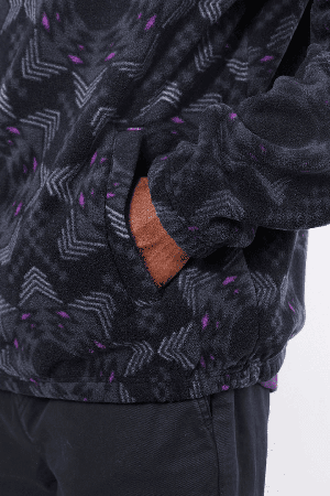 Oxbow Psych Men's Fleece | Deep Marine | Surfwax