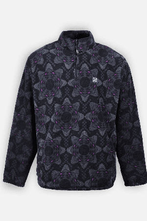 Oxbow Psych Men's Fleece | Deep Marine | Surfwax