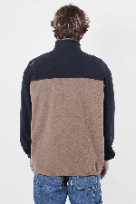 Oxbow Stackup Men's Fleece | Deep Marine | Surfwax