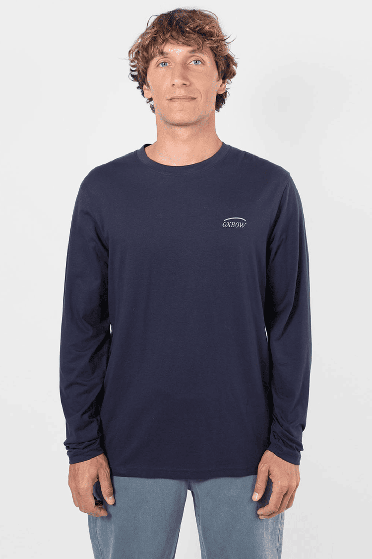 Oxbow Tagtan Men's T-Shirt | Deep Marine | Surfwax
