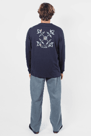 Oxbow Tagtan Men's T-Shirt | Deep Marine | Surfwax