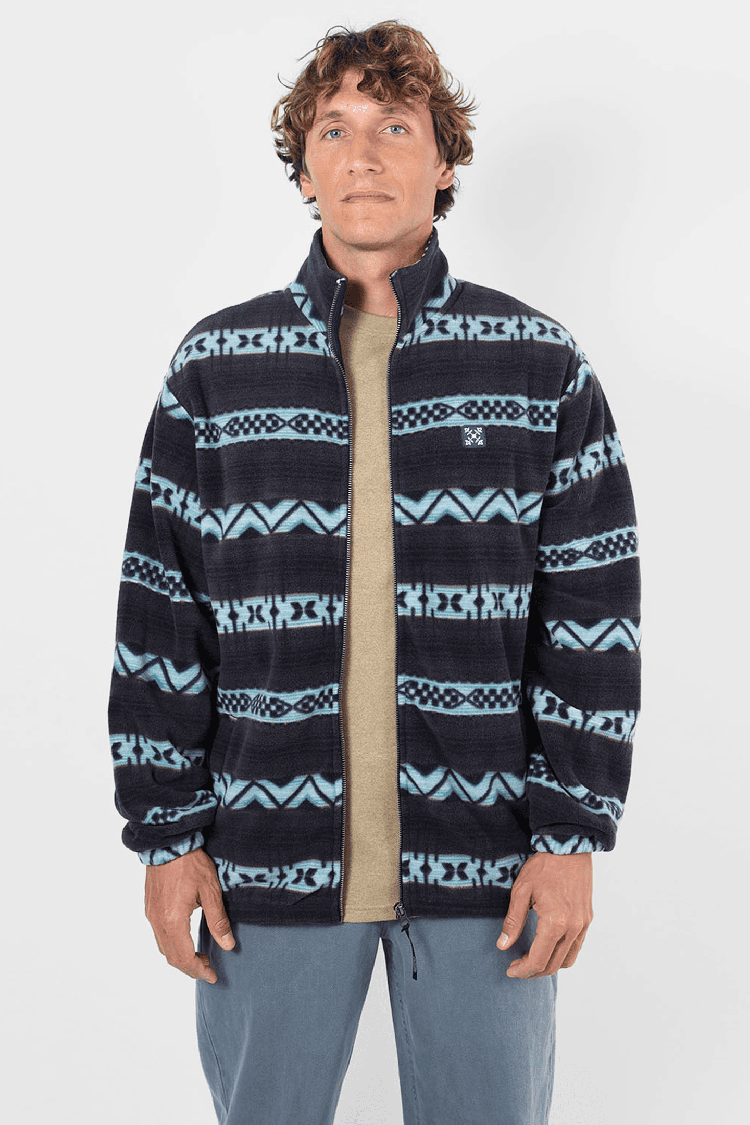 Oxbow Wildway Men's Fleece | Deep Marine | Surfwax