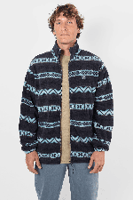 Oxbow Wildway Men's Fleece | Deep Marine | Surfwax