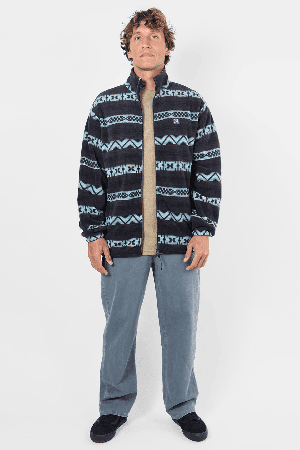 Oxbow Wildway Men's Fleece | Deep Marine | Surfwax