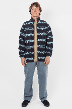 Oxbow Wildway Men's Fleece | Deep Marine | Surfwax