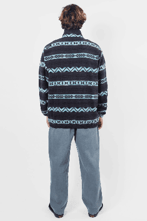 Oxbow Wildway Men's Fleece | Deep Marine | Surfwax