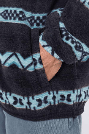 Oxbow Wildway Men's Fleece | Deep Marine | Surfwax