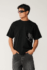 RipCurl Archive Skull Vyriški Marškinėliai | Black | Surfwax