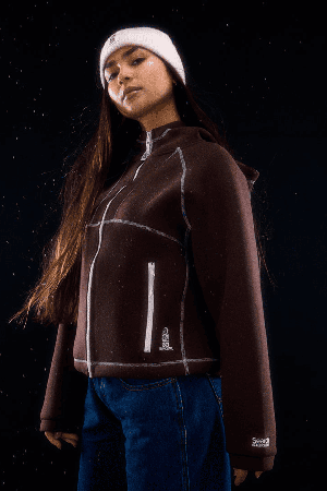 RipCurl Search Series Scuba Moteriškas Bliuzonas | Dark Brown | Surfwax