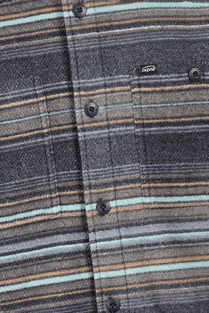 Oxbow Frontier Men's Fleece Overshirt | Deep Marine | Surfwax